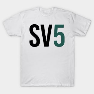 Sebastian Vettel 5 - Driver Initials and Number T-Shirt